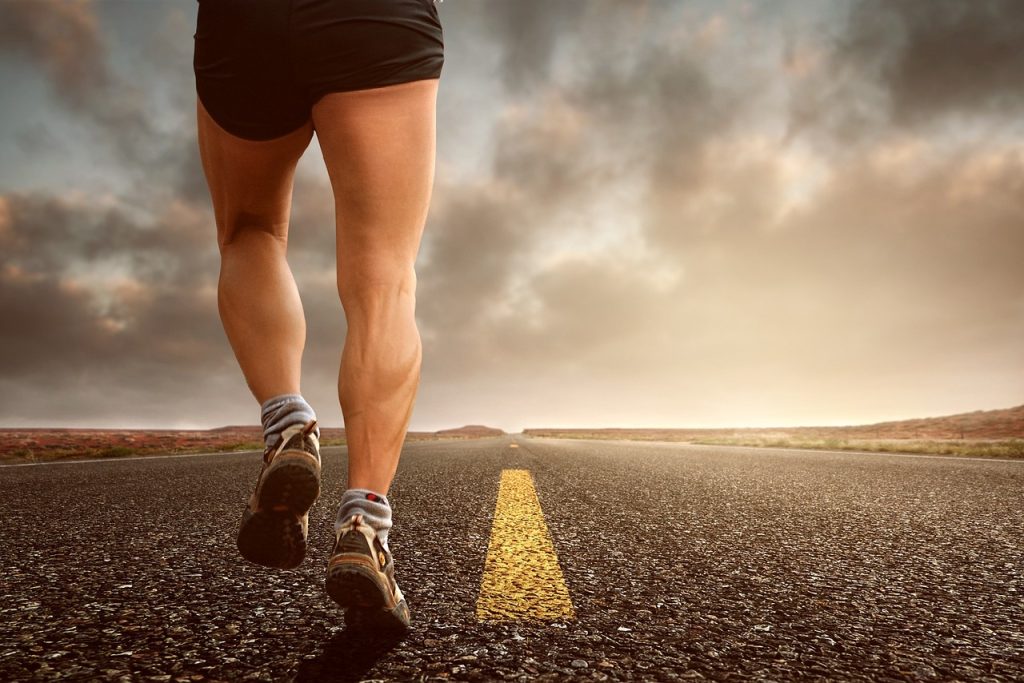 footing avec gilet lesté